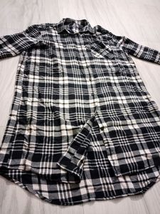Oversized Long Shirt Dress For Women