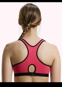 Jockey Sports Bra Pink &amp; Black