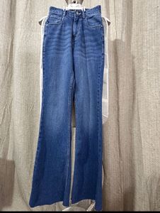 Flared Denim Jeans