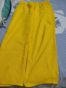 Yellow Kurta Palazzo Set