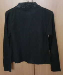 black colour sweater for girls