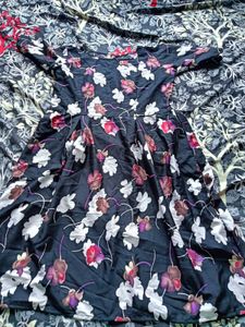 Chic Floral Print Midi Dress