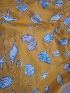 Men's Shell Print Swim Shorts