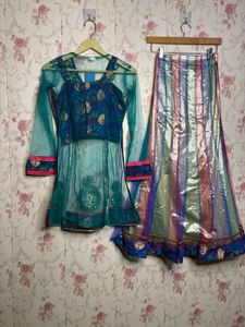 Stunning Multi-Color Lehenga Choli Set
