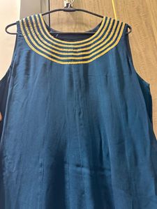 last price Beautiful Teal Kurti Set with Dupatta