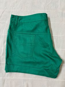St John's Bay Bottle Green Shorts