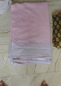 My Moms Washable  Saree With Blouse  For Sale