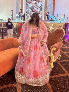 Beautiful Floral Lehenga Choli Set