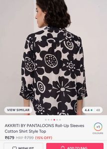 AKKRITI Cotton Shirt Style Top
