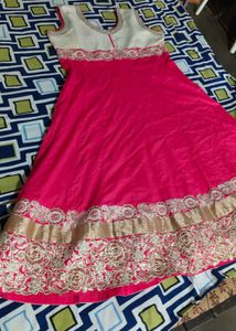 sleeveless frock style kurti