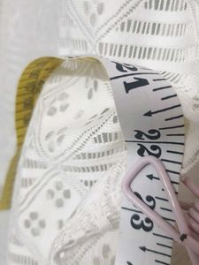 White Lace Button-Up Shirt 42 size