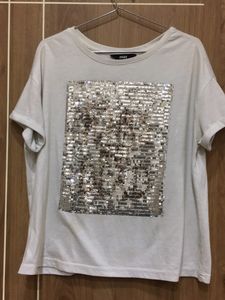 Funky White Tshirt