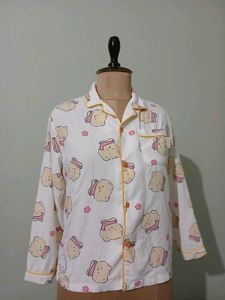 Spao mangled bear long  sleeve  pajama