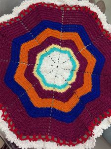 Handmade Crochet Table Runner