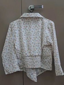 Floral Print Button-Up Shirt