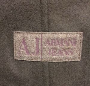 Armani Jeans Woolen / Fur Reversible Jacket
