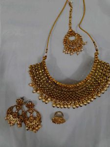Bridal Jewellery Set- Golden Color🎁