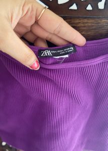 Zara New Crop Top You Cannot Miss