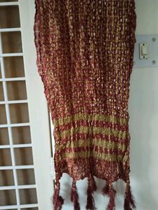 Price Drop! Pure silk bandhani dupatta