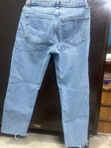 Light Wash Cropped Jeans
