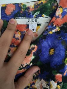 Floral Print Mini Dress