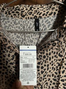 Rio Women Animal Print Shirt Dress