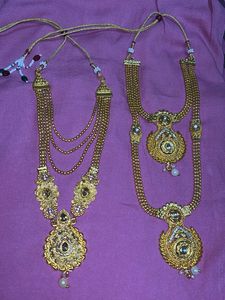 Elegant Gold-Plated Necklace Set