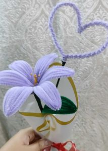 Handmade Pipe Cleaner Flower Bouquet