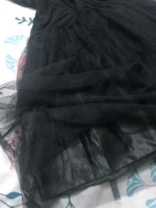 Black Tulle Party Dress