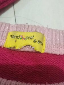 Girls 'Love' Sweater