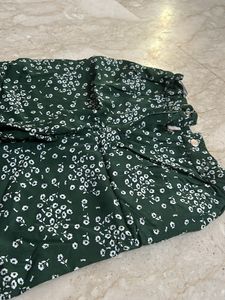 Beautiful Bottle Green Plazzo Like New