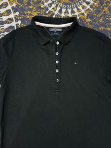 🔥PRICE DROP🔥Tommy Hilfiger Black Polo Shirt