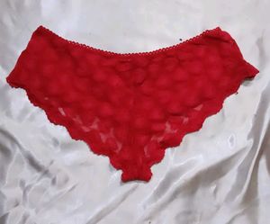 Red Hipster Panty