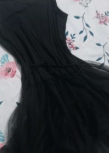 Black Tulle Party Dress