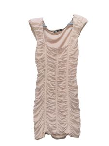 Zara Ruched Bodycon Mini Dress