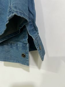 Light Weight Embroidered Denim Shirt