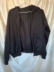 cropZip-Up Hoodie