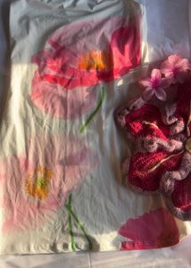 Floral Print Mini Dress