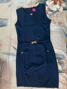 Navy Blue Bodycon Dress