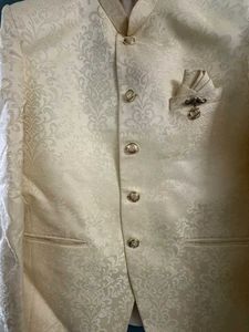 Elegant Brocade Nehru Jacket