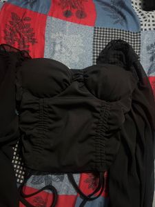 street style store  brand paded top