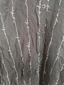 Vintage Black Kurta