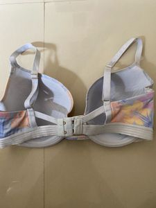 Floral Print Padded Bra