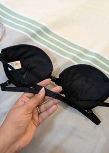 Black Strapless Bra 32B