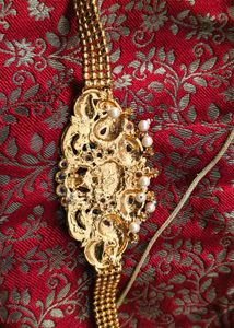 Exquisite Gold Plated Kemp Stone Waist Chain