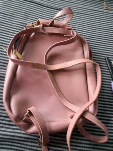 Chic Pink Backpack with Tassels