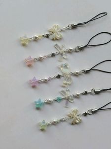 Y2K Coquette Bow Star Phone Charm - Any One