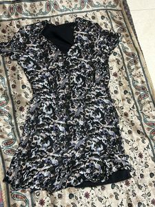 Stylish Printed Dress