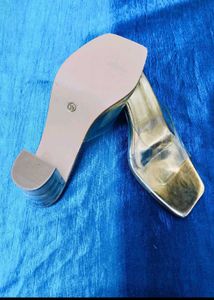 Stylish Clear Heeled Sandals
