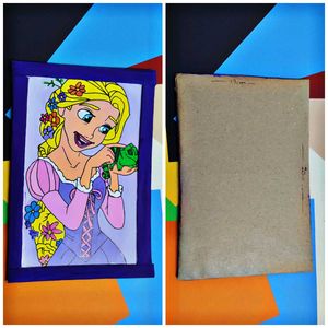 Handmade Disney Tangled Wall Decor –  7 -paintings
